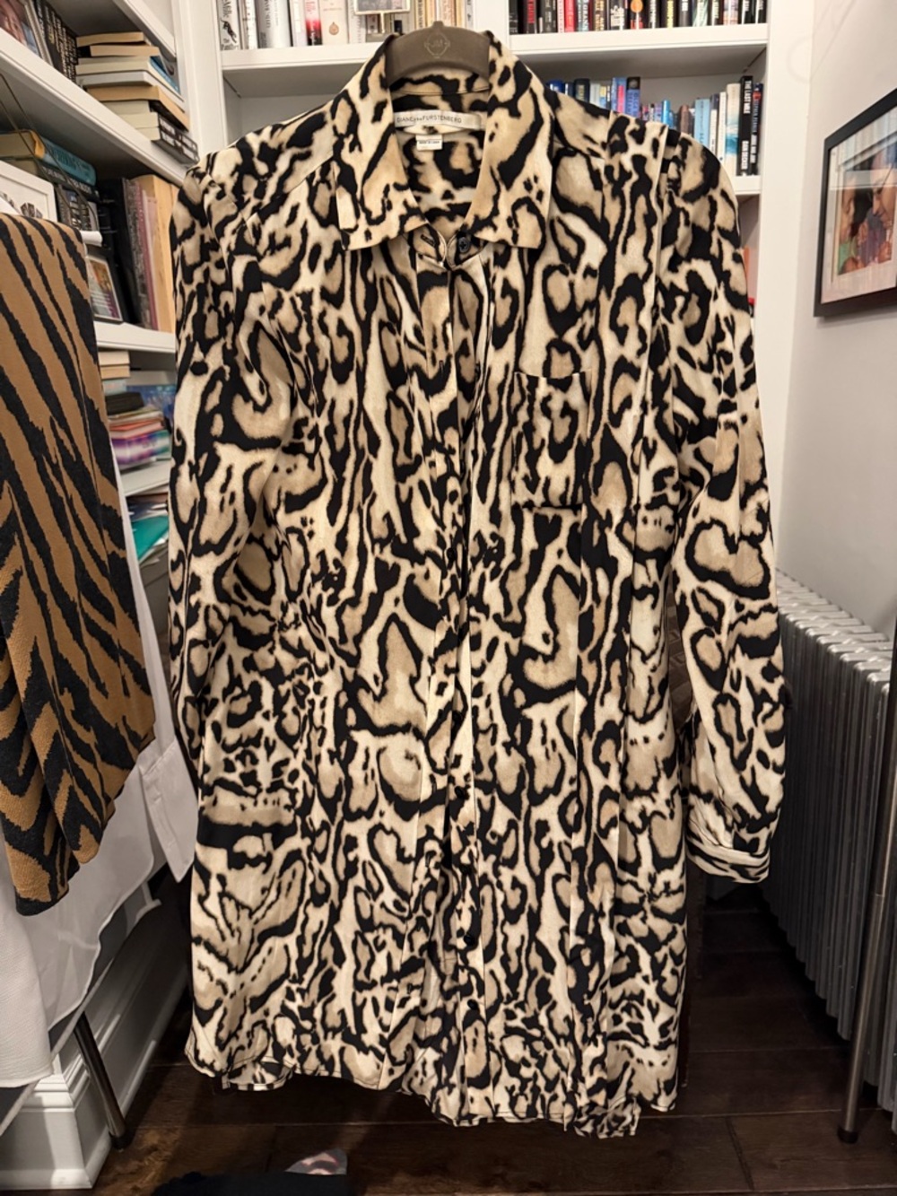 Diane Von Fürstenberg Animal Print Dress